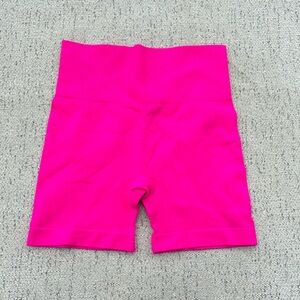ZYIA Active hot pink biker shorts size small